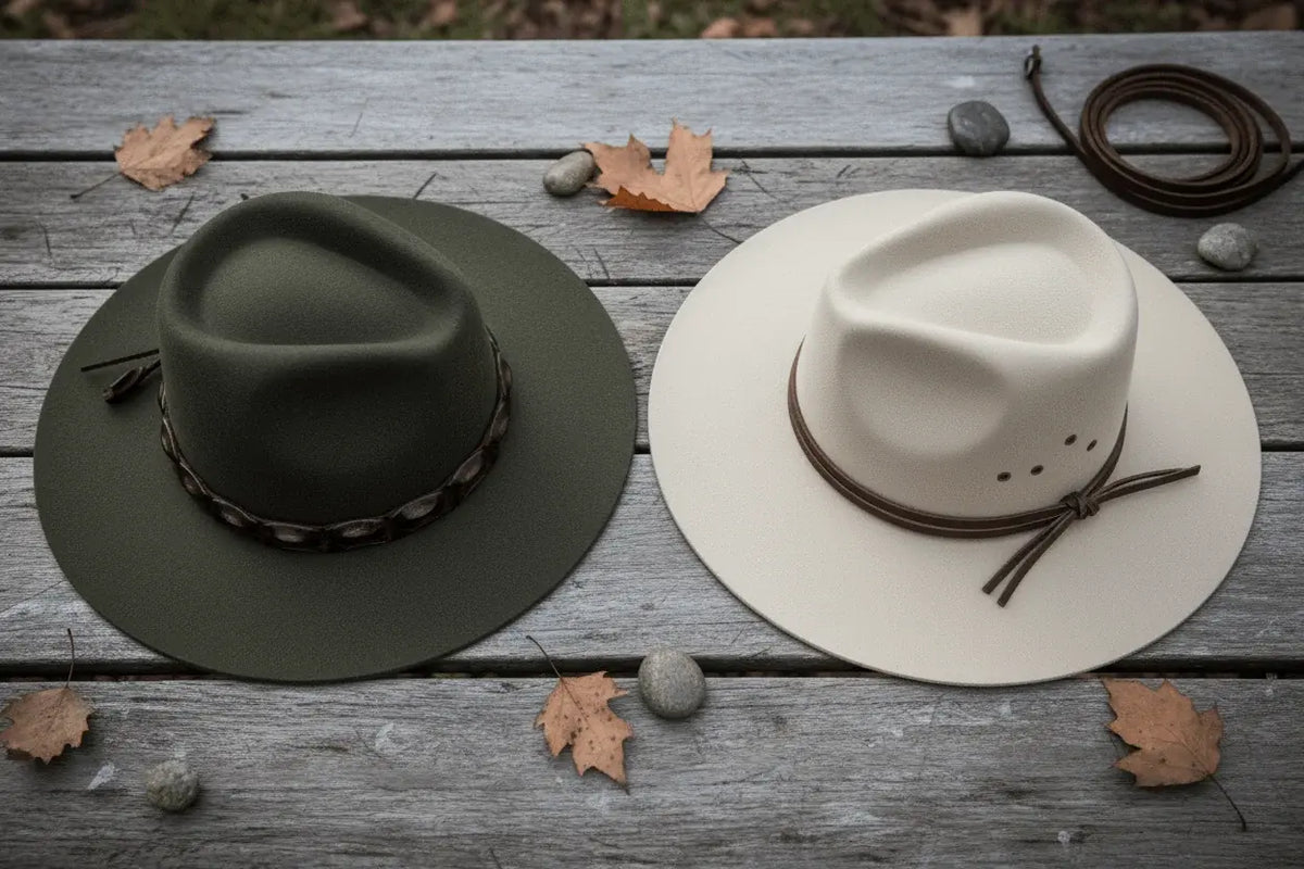 How Wool Felt and Fur Felt Hats Differ: A Complete Guide for Australian Buyers - Kakadu Traders Australia