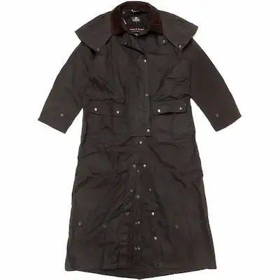Long Rider 3-in-1 Oilskin Coat - Kakadu Traders Australia