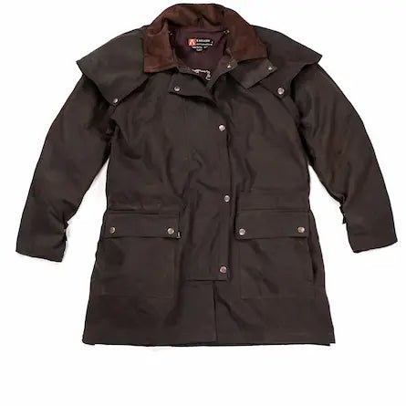 Long Rider 3-in-1 Oilskin Coat - Kakadu Traders Australia