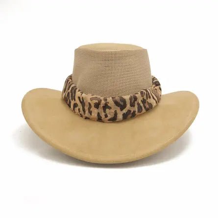 Bendigo Breeze Hat with Leopard Scarf - Kakadu Traders Australia