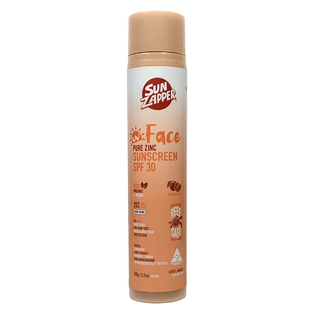 Face Pure Zinc Sunscreen Cream 100g SPF 30 (Sun Zapper)