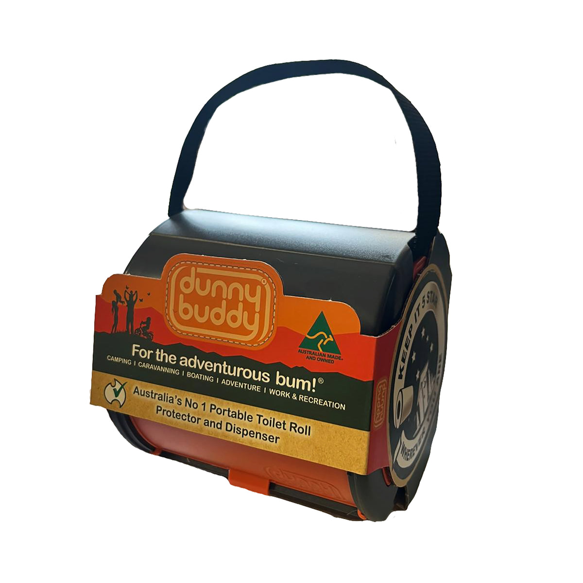 Dunny Buddy - Portable Toilet Roll Dispenser - Kakadu Traders Australia